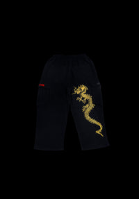 ORIGIN RHINESTONE CARGO TRACK PANTS