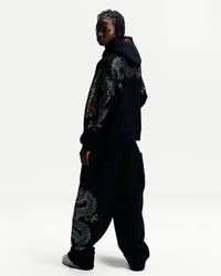 DYNASTY RHINESTONE SWEATPANTS