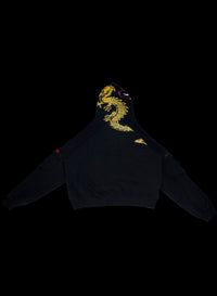 ORIGIN RHINESTONE HOODED ZIP UP