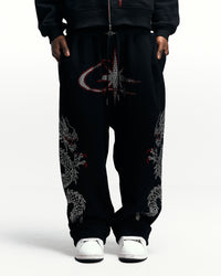 DYNASTY RHINESTONE TRACKSUIT [SET]