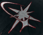 DYNASTY RHINESTONE ZIP HOODIE